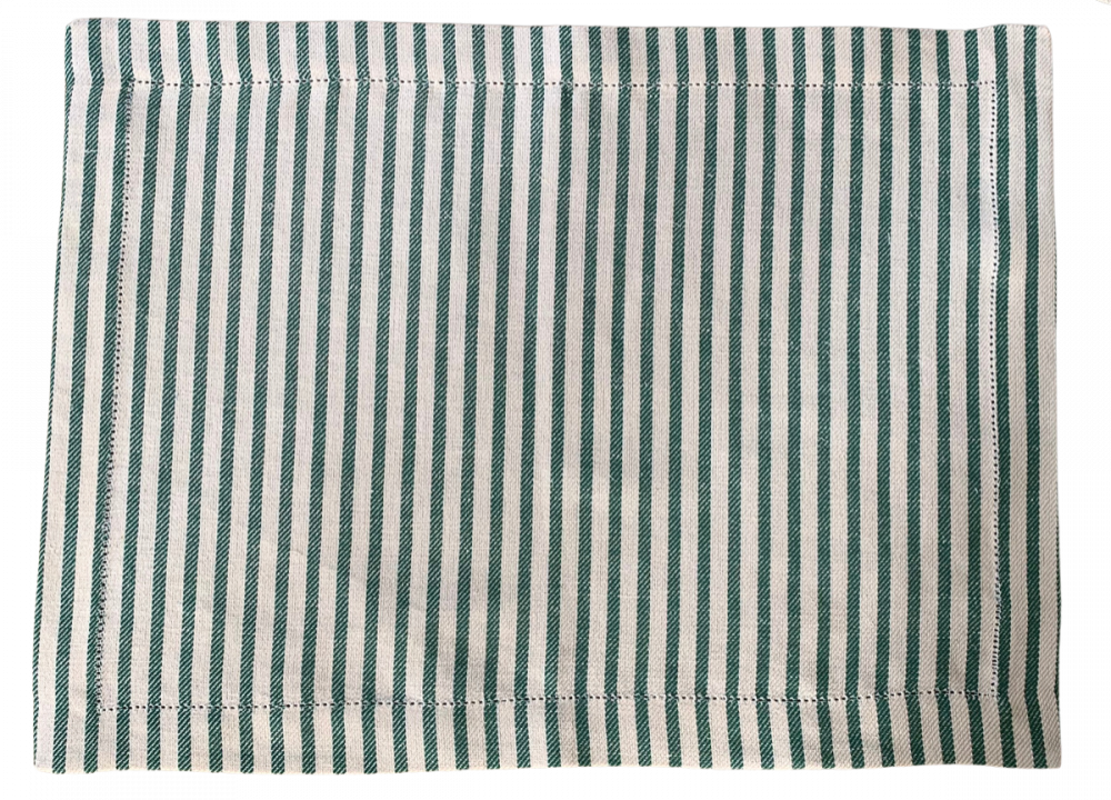 Dekkebrikke - Striper grønn