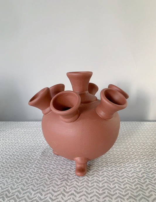 Vase - Tulipiere brun