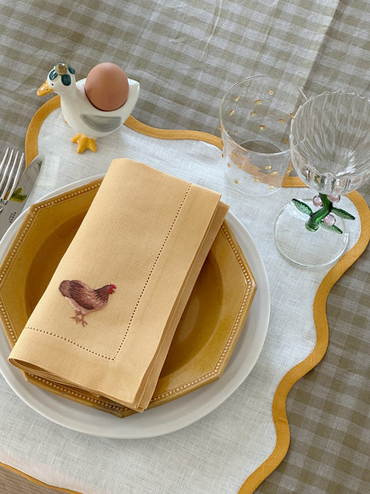 Høne & hane - serviett