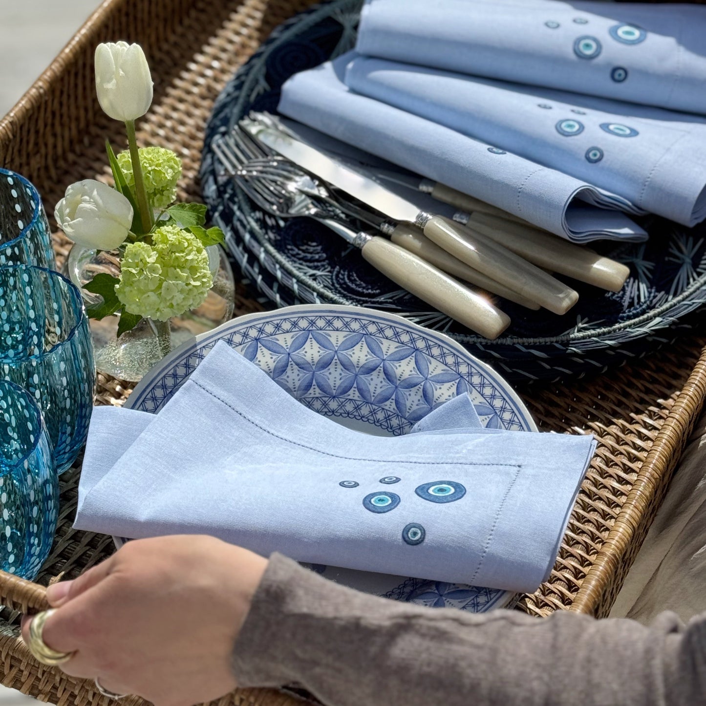 Evil eye - Linserviett