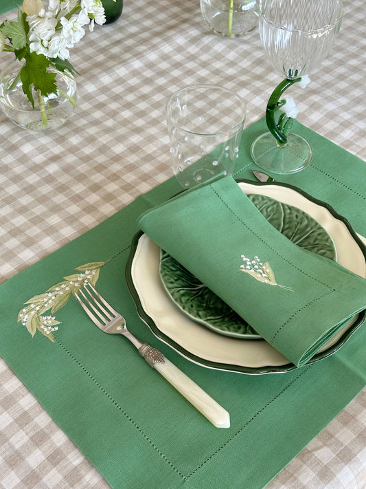 Liljekonvall - dekkebrikke