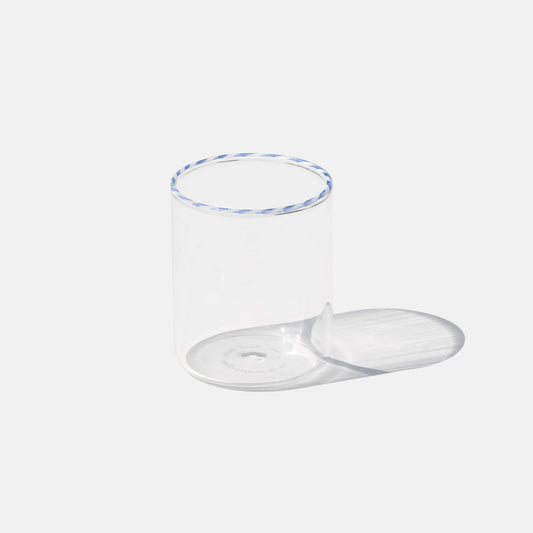 Intrecci Tumbler - Blå/Hvit 6 stk