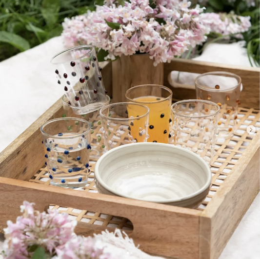 Glass Party mini- Grønn 6 stk