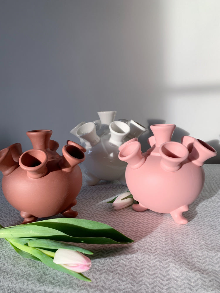 Vase - Tulipiere rosa
