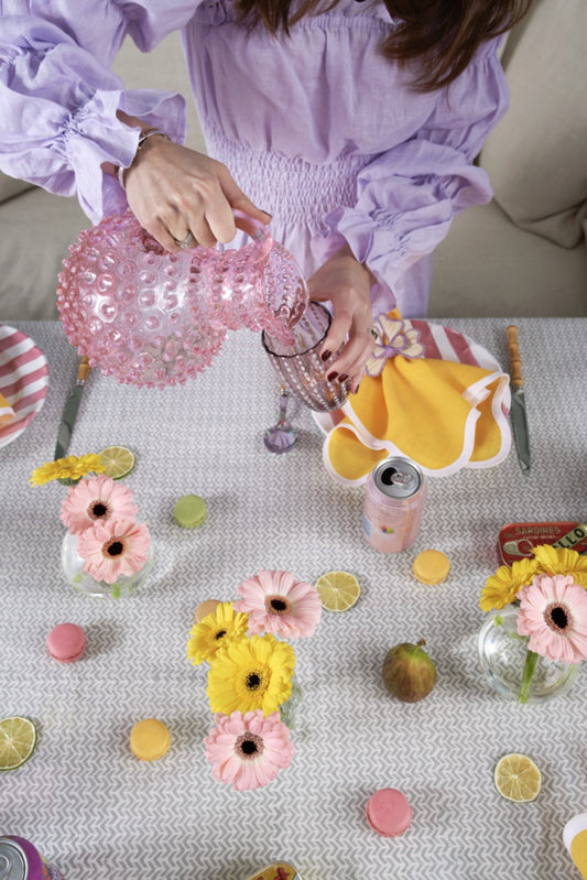 Glass Perle - Amethyst 2 stk