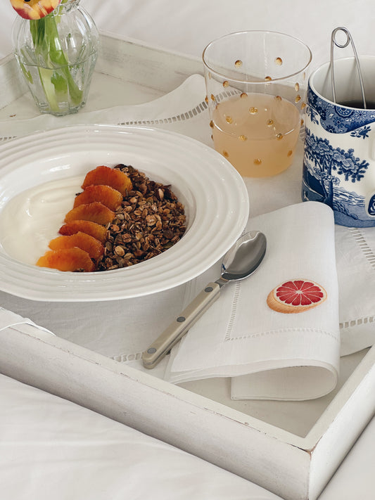 Glass Party - Gul 6 stk