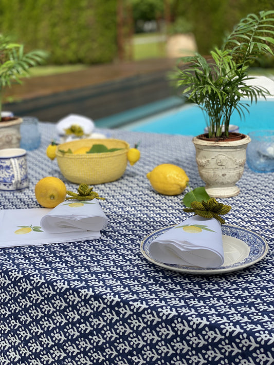 Bordduk - Krysantemum Indigo