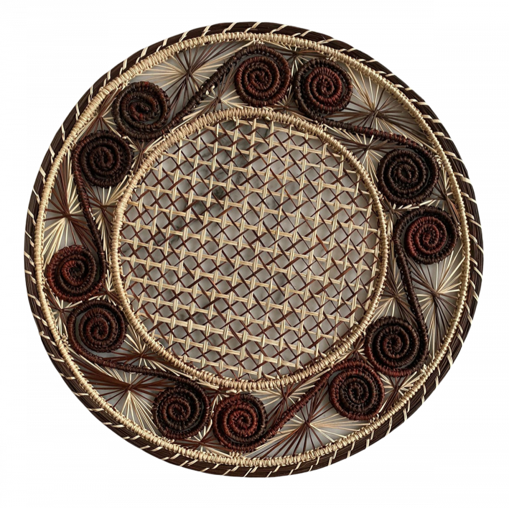 Dekkebrikke - Virvel brun