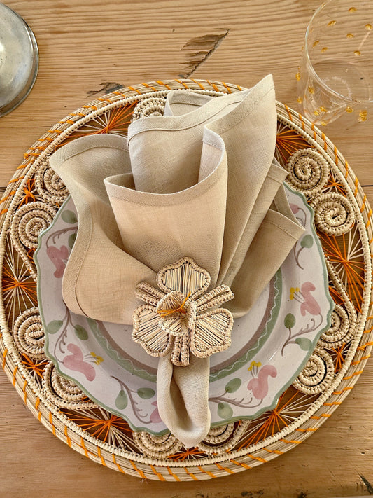 Dekkebrikke - Virvel Sennepsgul