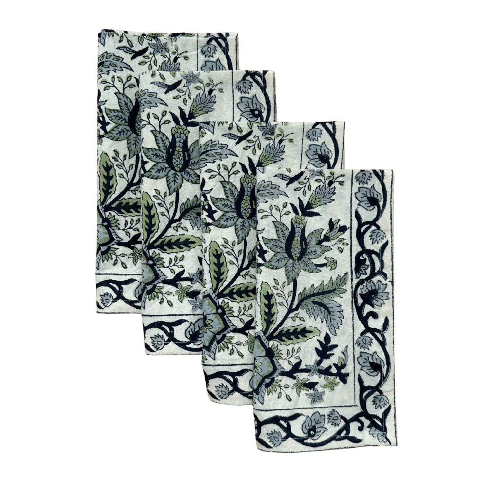 Servietter - Flora (4 stk)