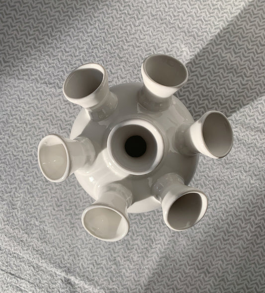 Vase - Tulipiere hvit