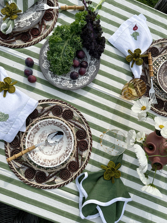 Dekkebrikke - Virvel brun