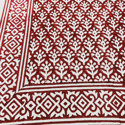 Bordduk - Krysantemum Rød