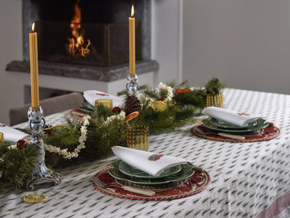 Bordduk - grønne trær