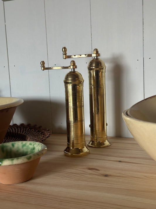 Pepperkvern - messing 23 cm