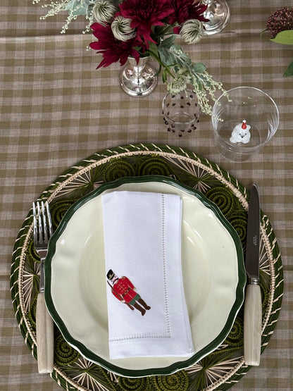 Dekkebrikke - Virvel oliven