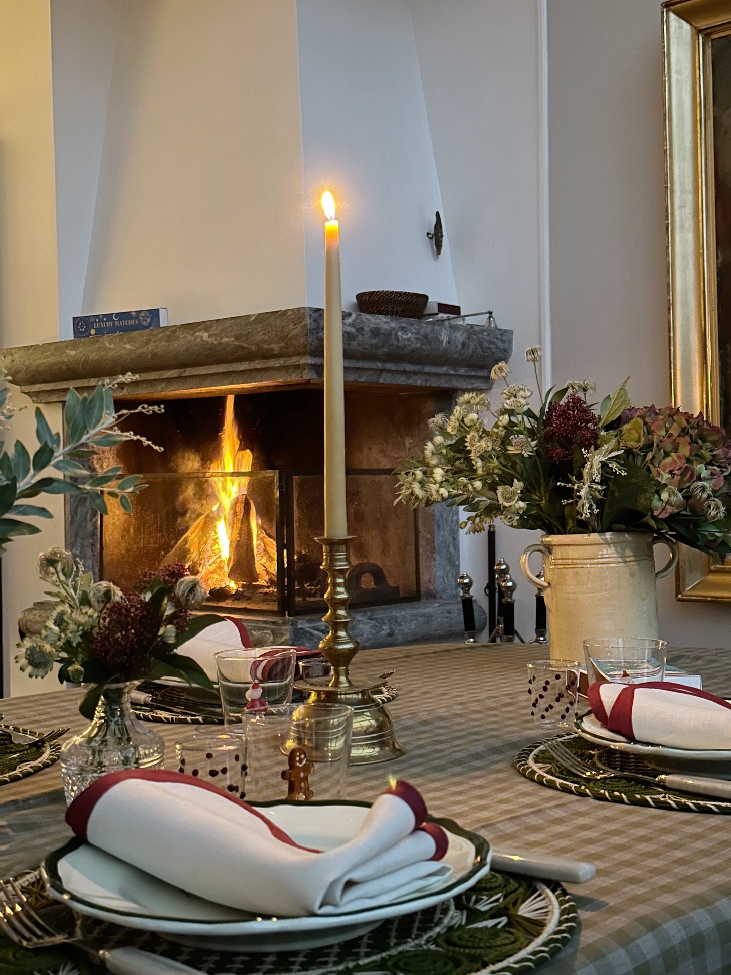 Dekkebrikke - Virvel oliven