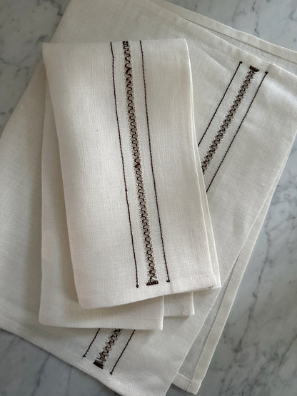 PREORDER - Linserviett Heirloom - Oyster