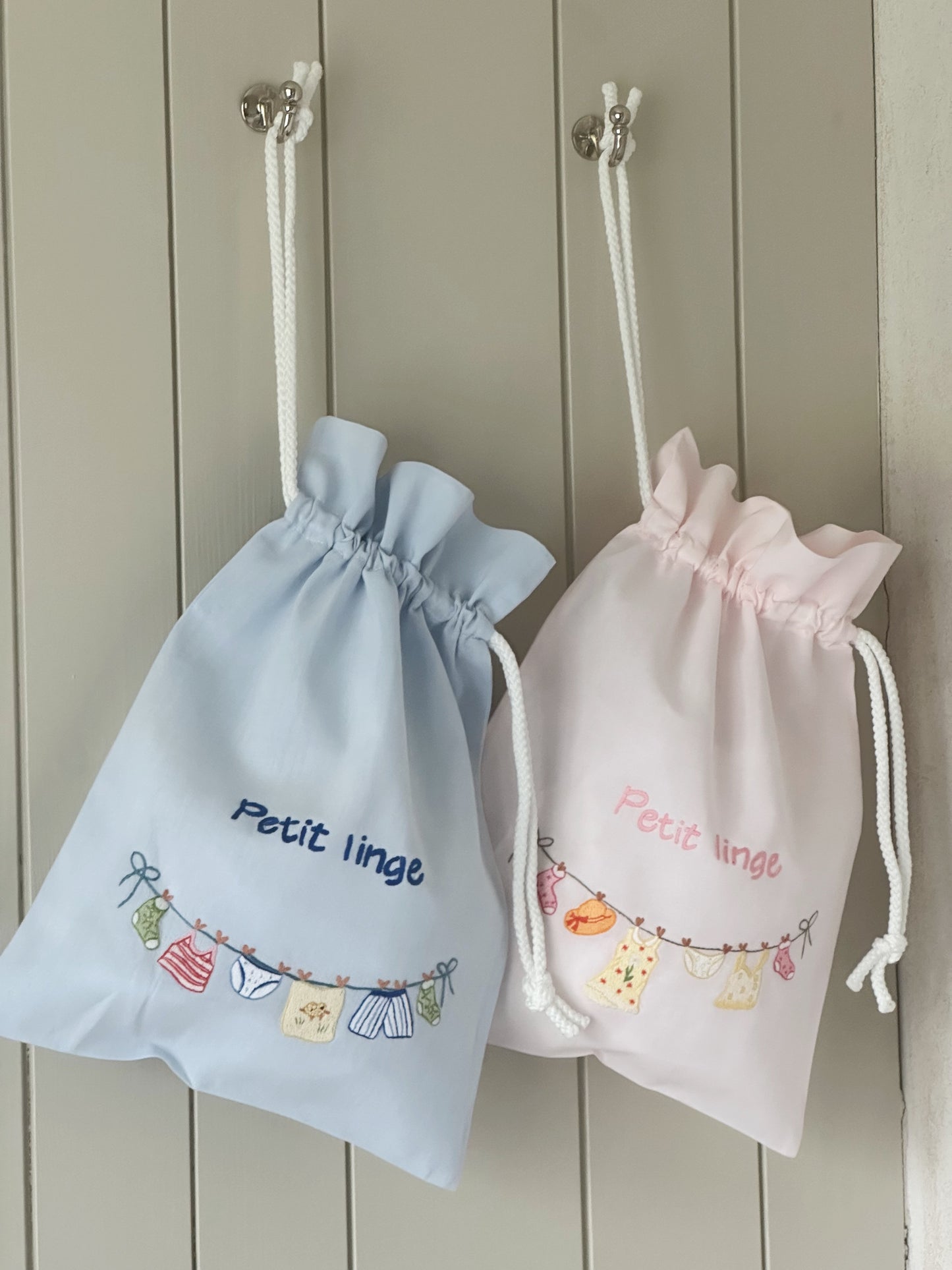 Tøypose "Petit Linge" - rosa