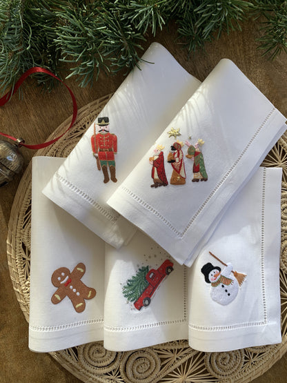 Serviett med tinnsoldat