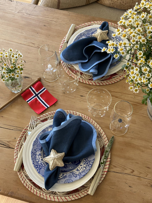 Serviettring - Stjerne Natur