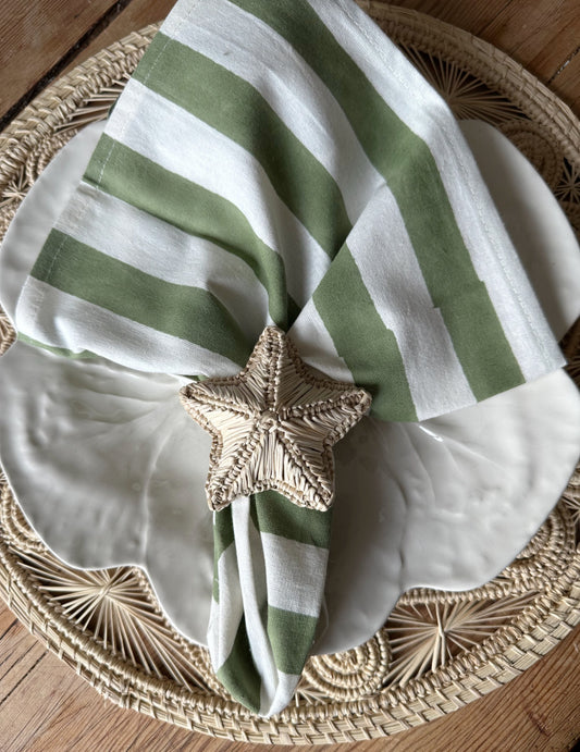 Serviettring - Stjerne Natur